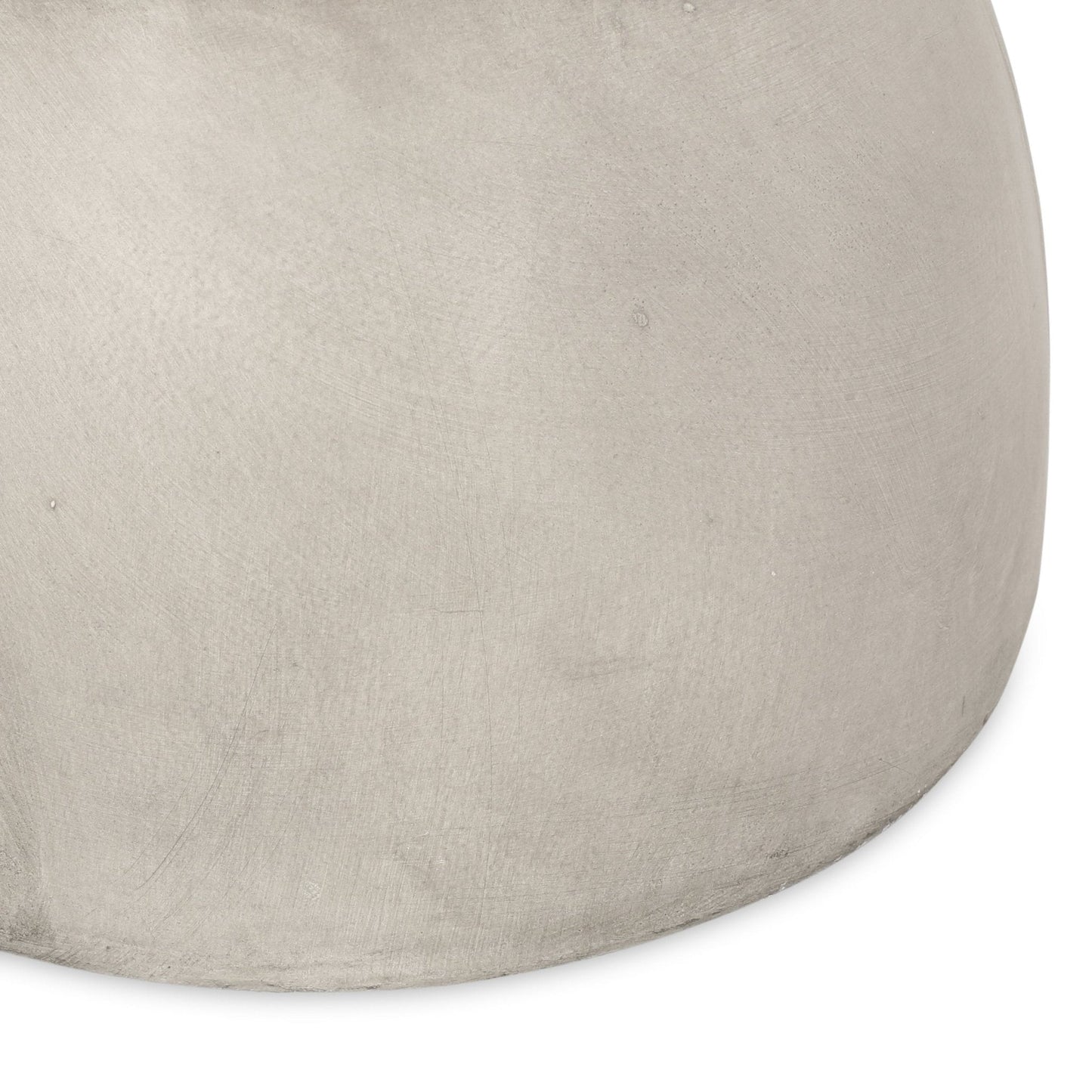 Outdoor Side Table with Hourglass Shape