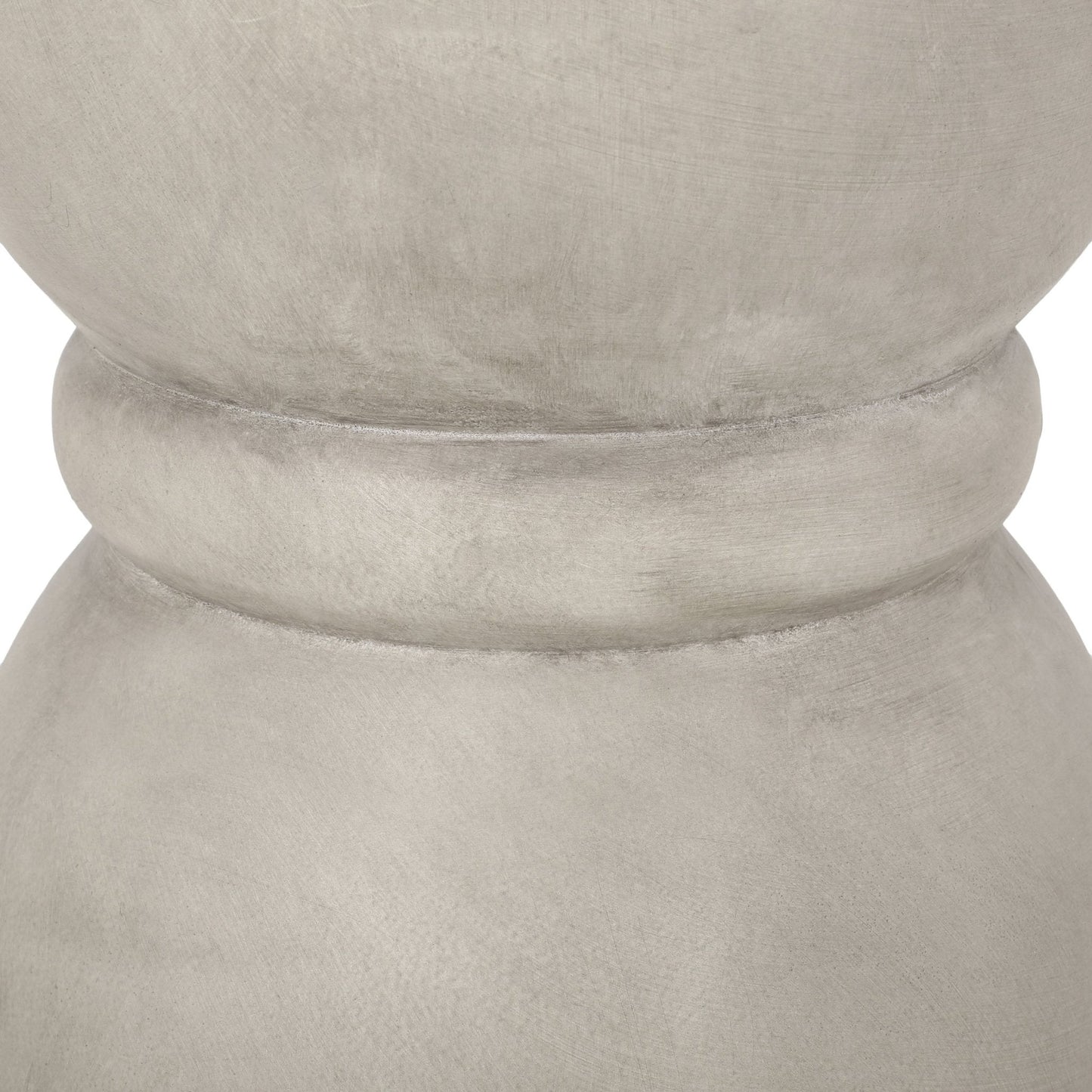 Outdoor Side Table with Hourglass Shape