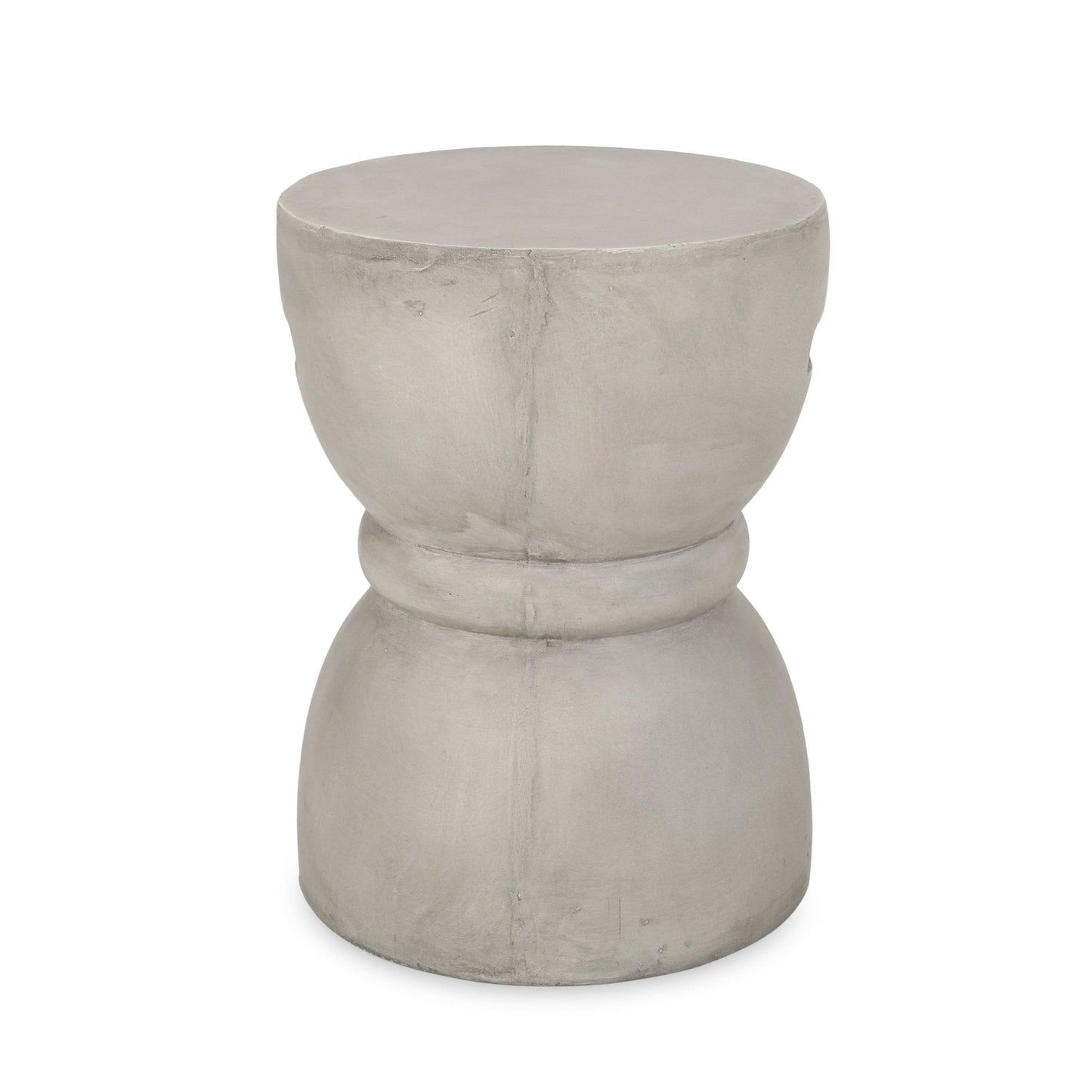 Outdoor Side Table with Hourglass Shape