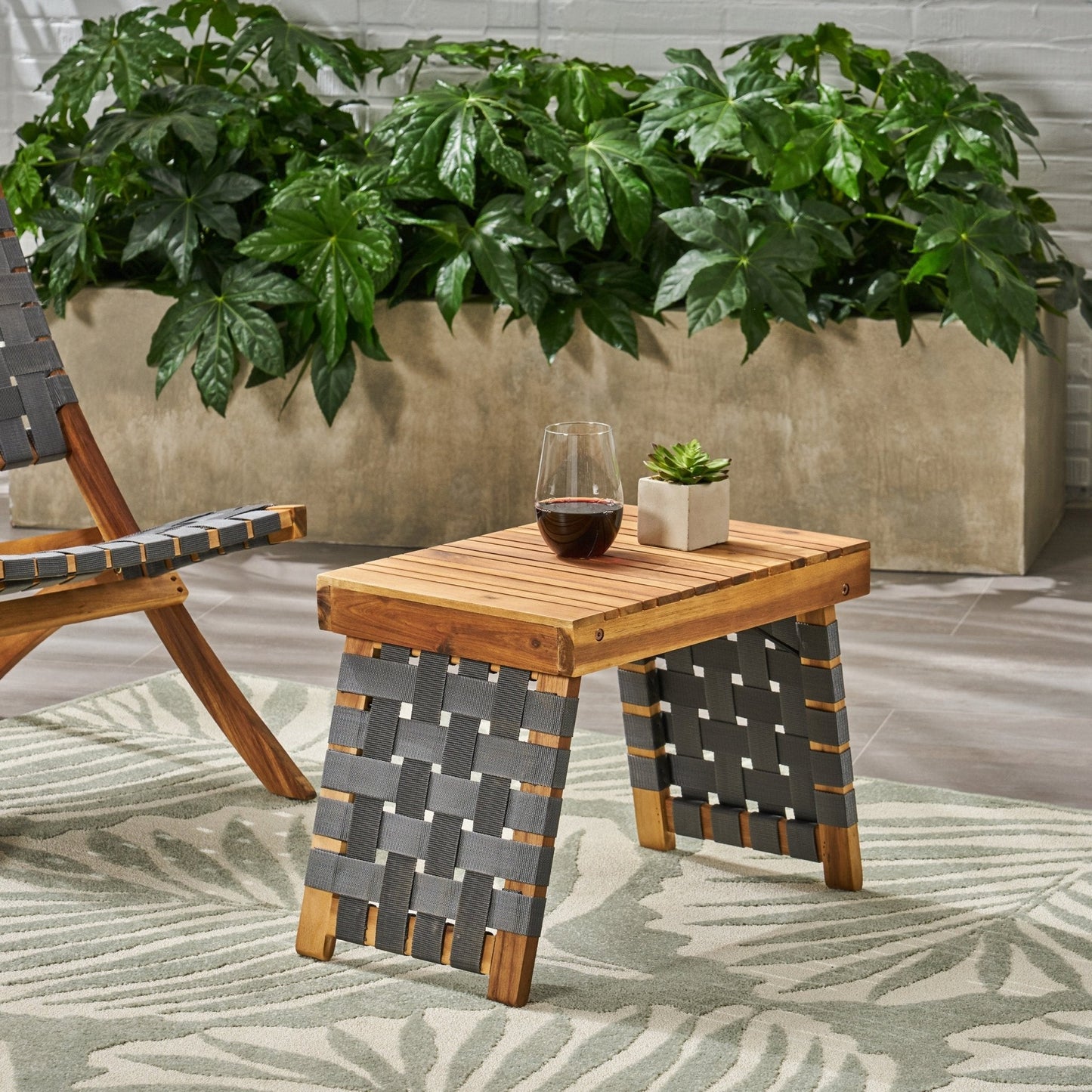 Outdoor Wooden Folding Table