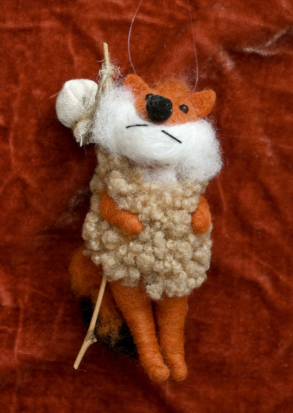 Outdoorsy Fox Ornament