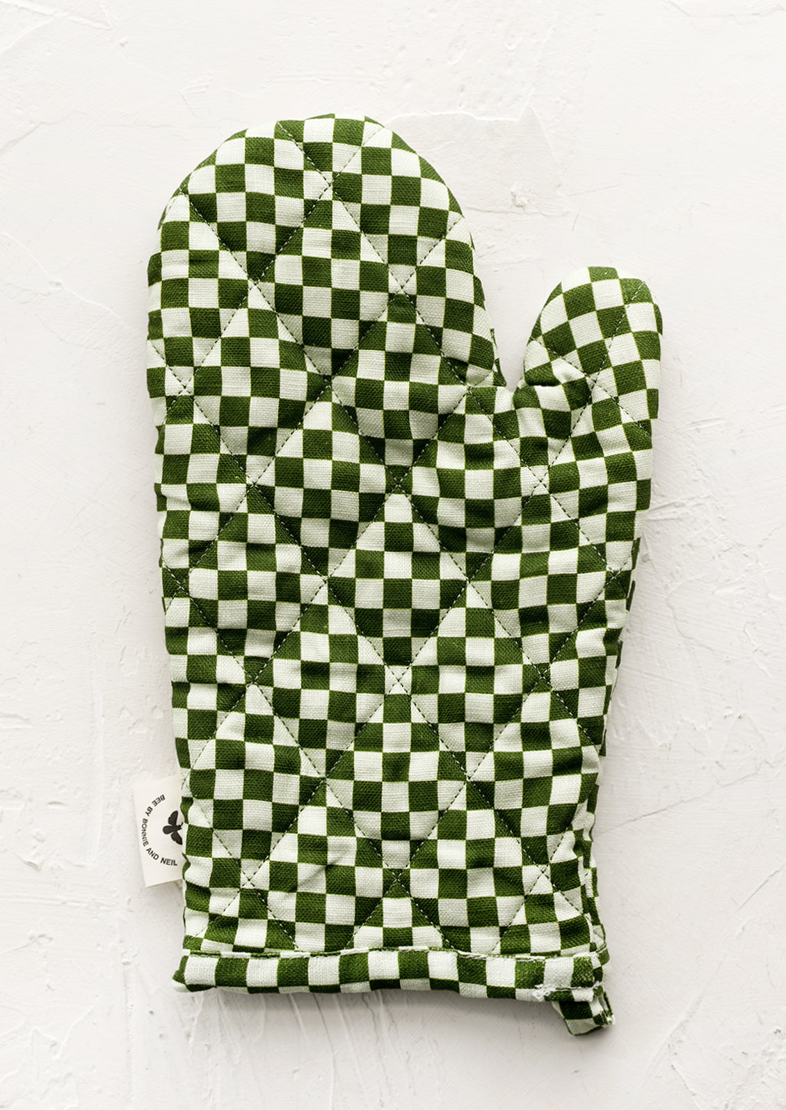 Checkered Oven Mitt