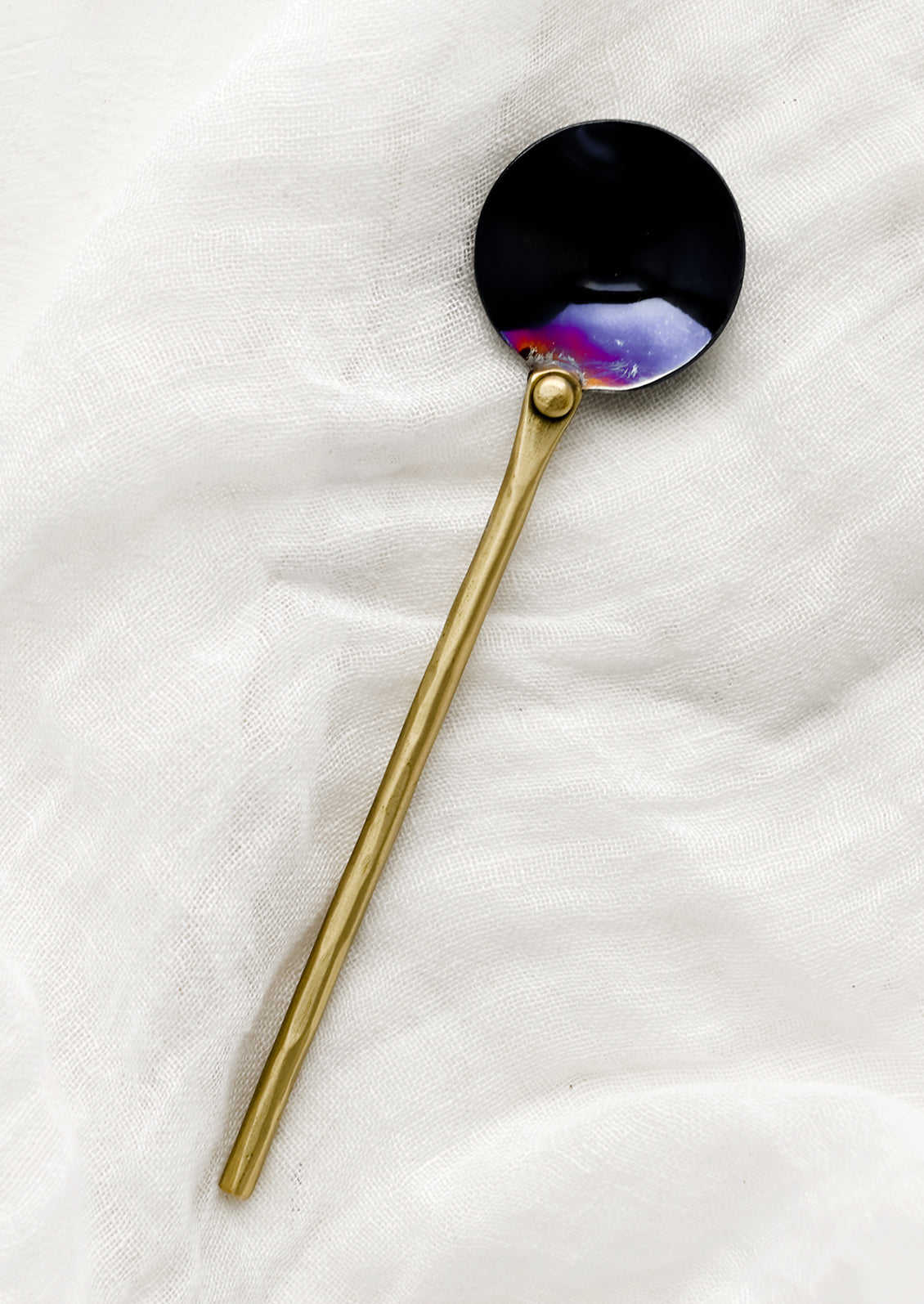 Oxidized Metal Spoon