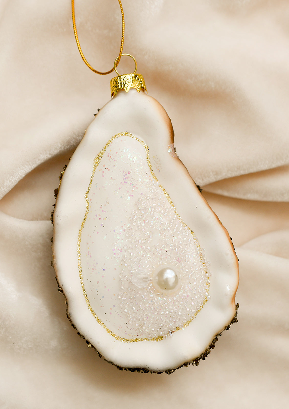 Oyster With Pearl Ornament
