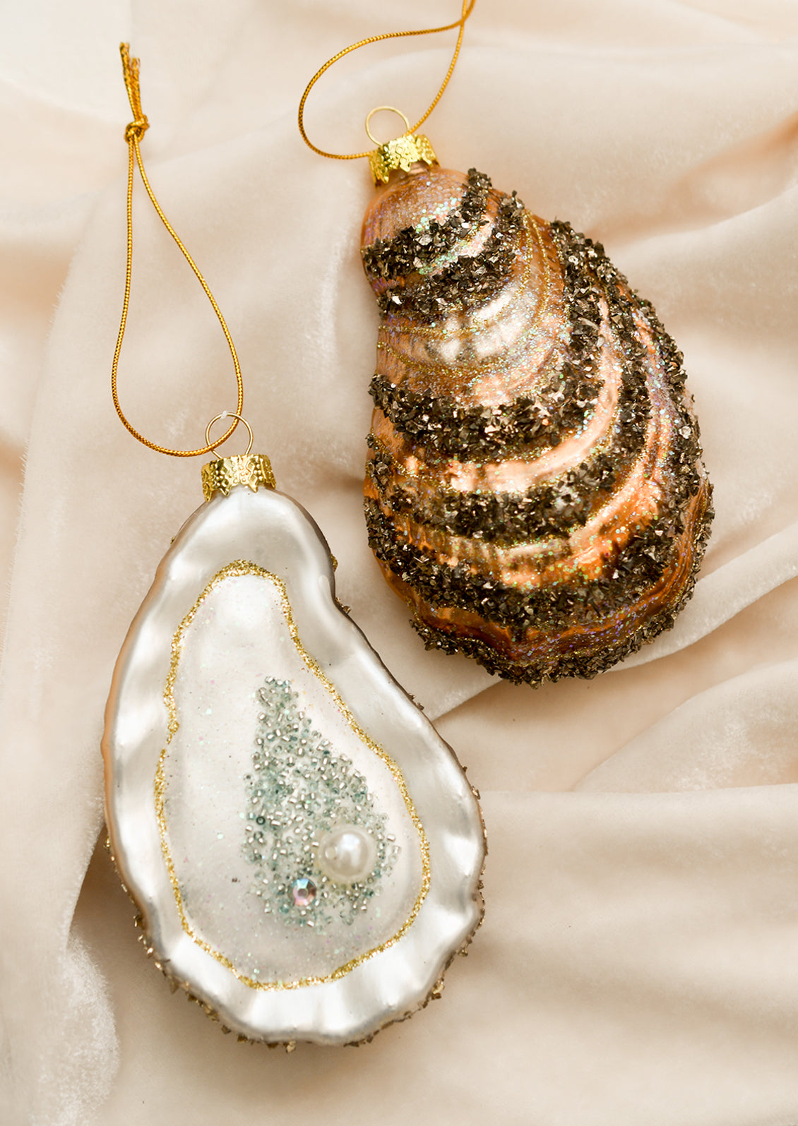Oyster With Pearl Ornament