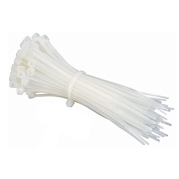Pack of 100 Cable Ties (180mm x 4.6mm)