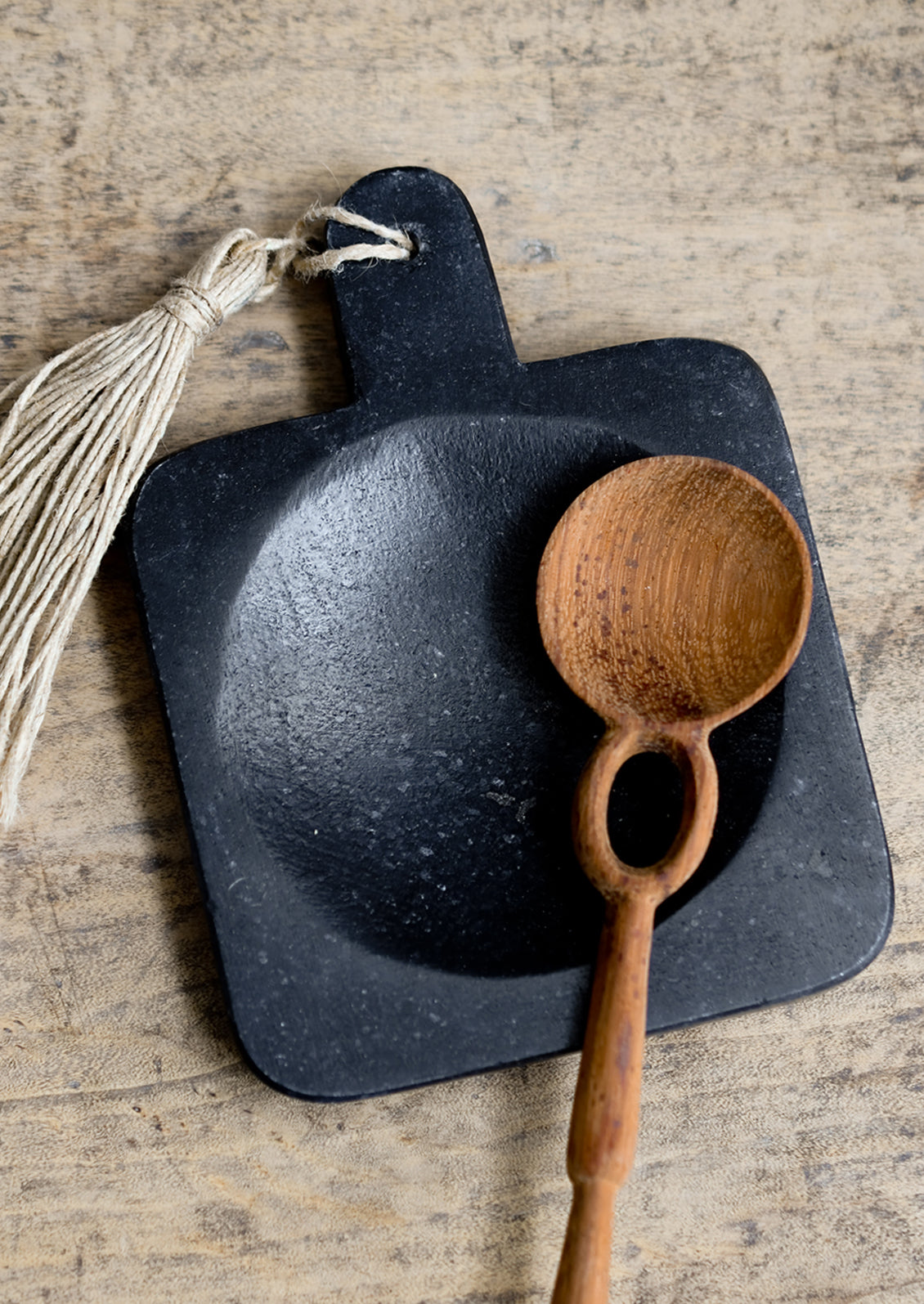 Marble Paddle Spoon Rest