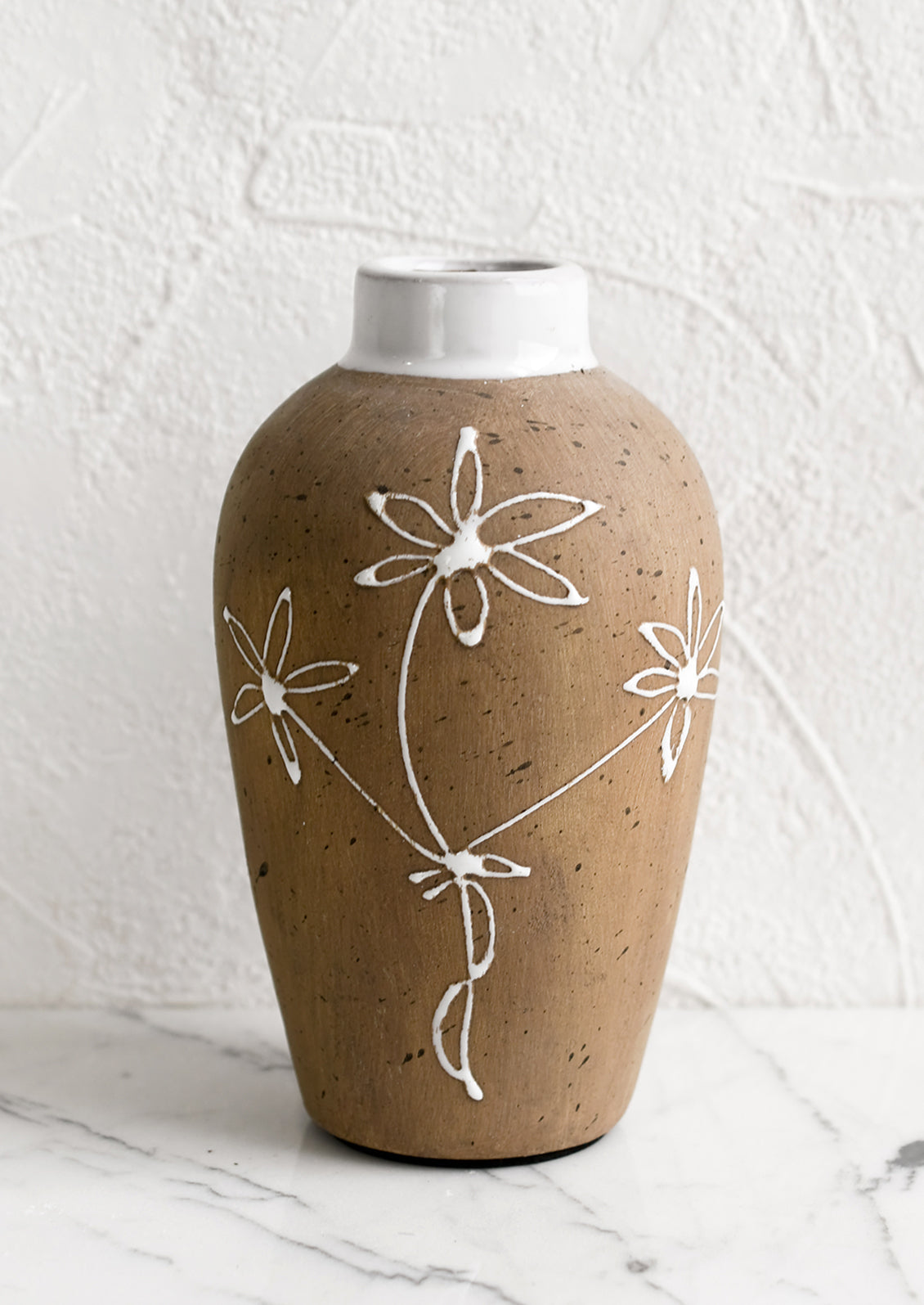Painted Flora Vase