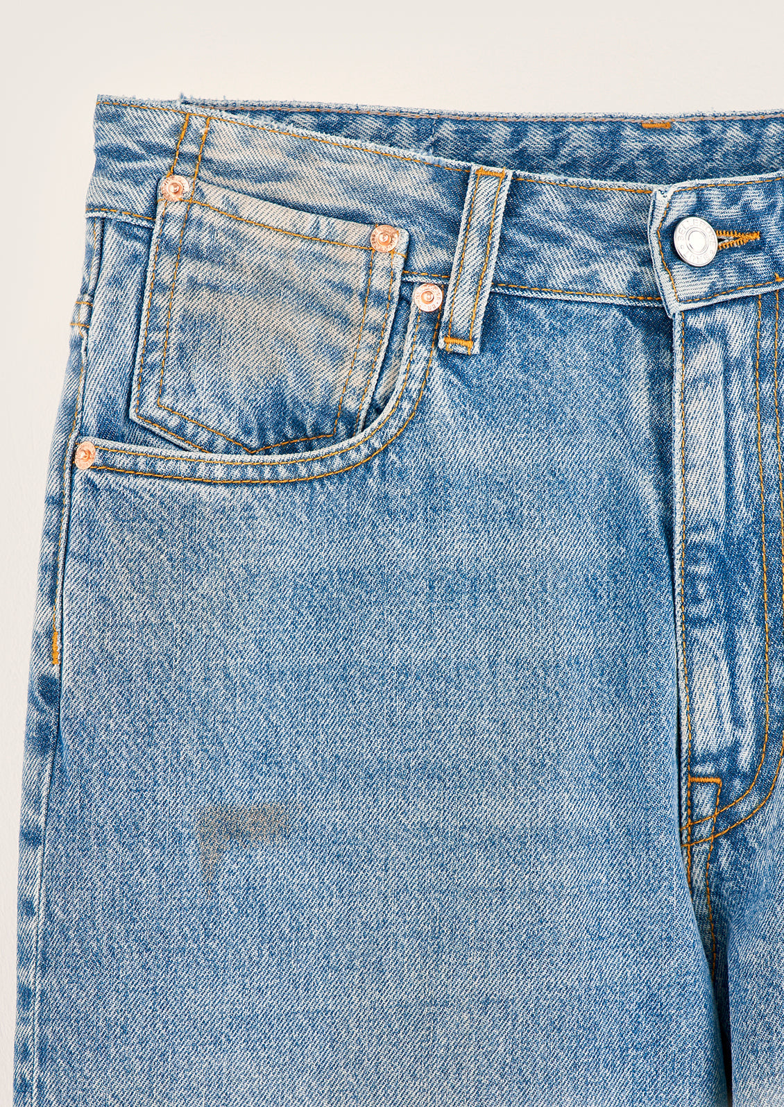Pantera Distressed Wide Leg Jean