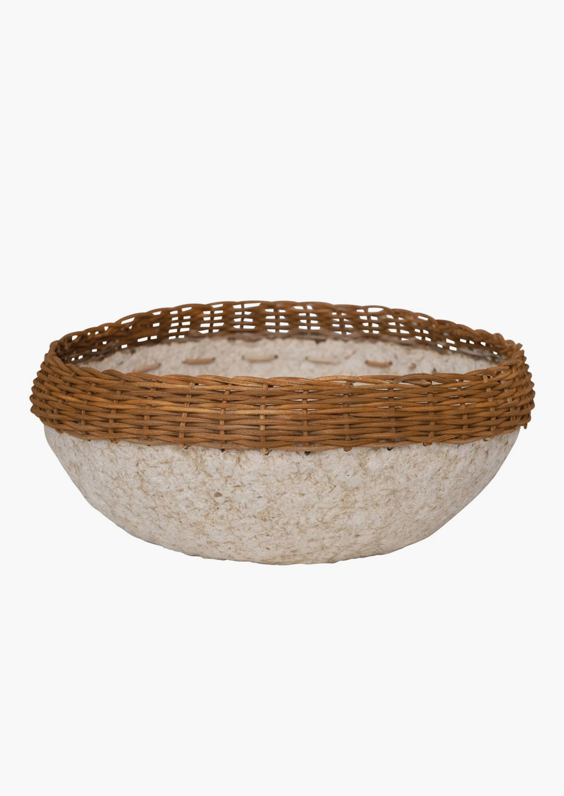 Woven Paper Maché Bowl