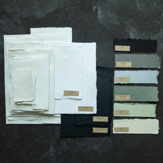 Handmade Paper Full Collection | PAPER SAMPLER