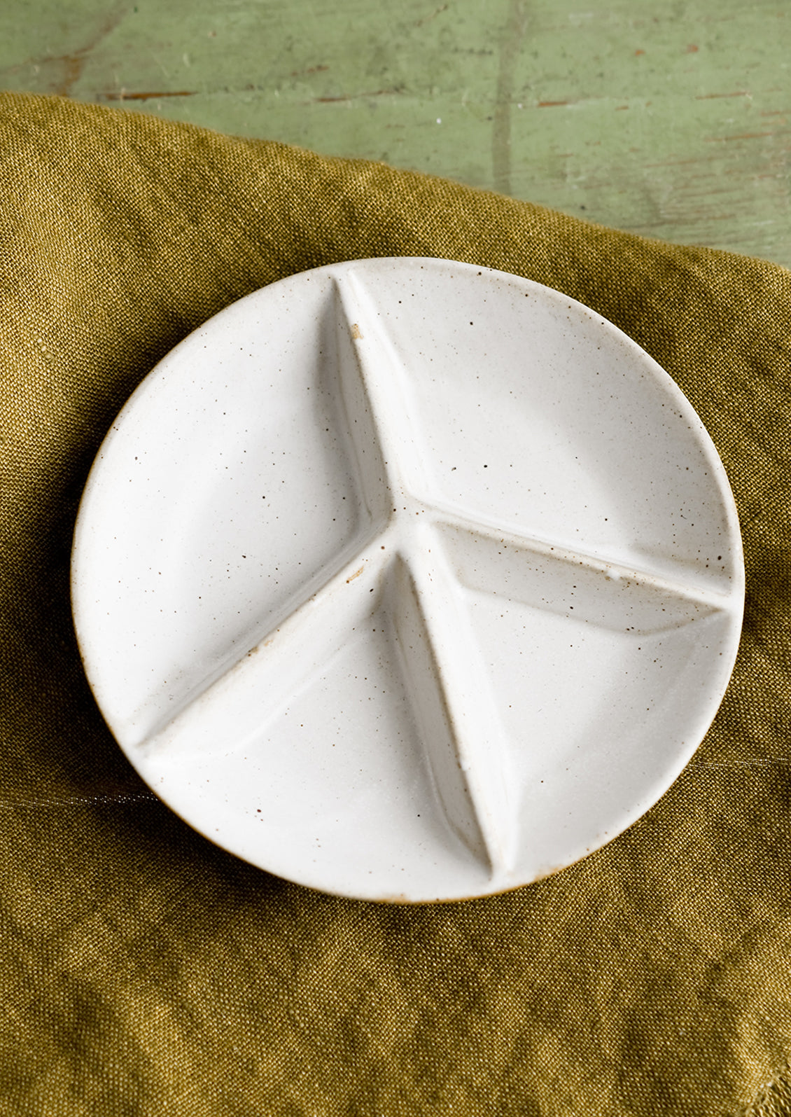 Paz Divided Ceramic Dish