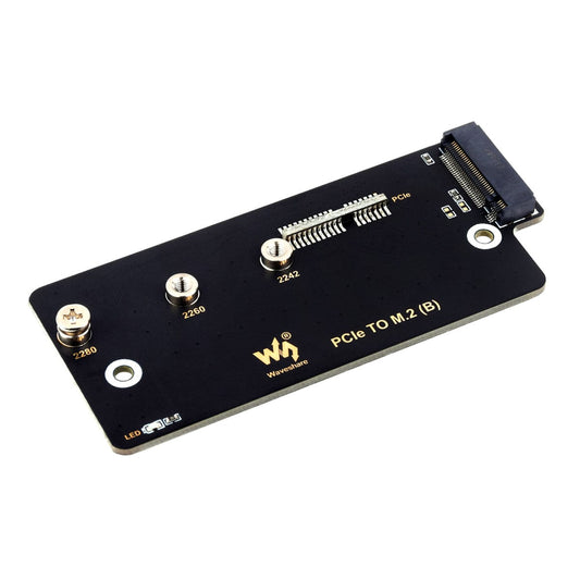PCIe to M.2 adapter (B) for Raspberry Pi CM4 IO Board