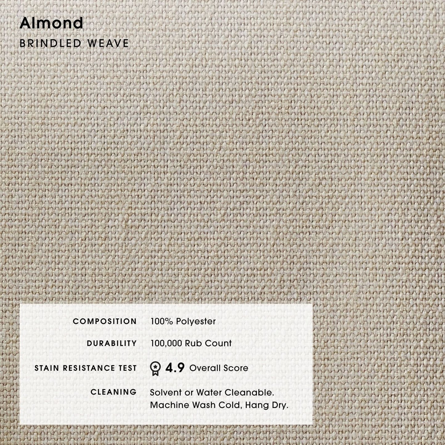 Slipcover Only - Modular Bondi Armchair + Ottoman in Almond