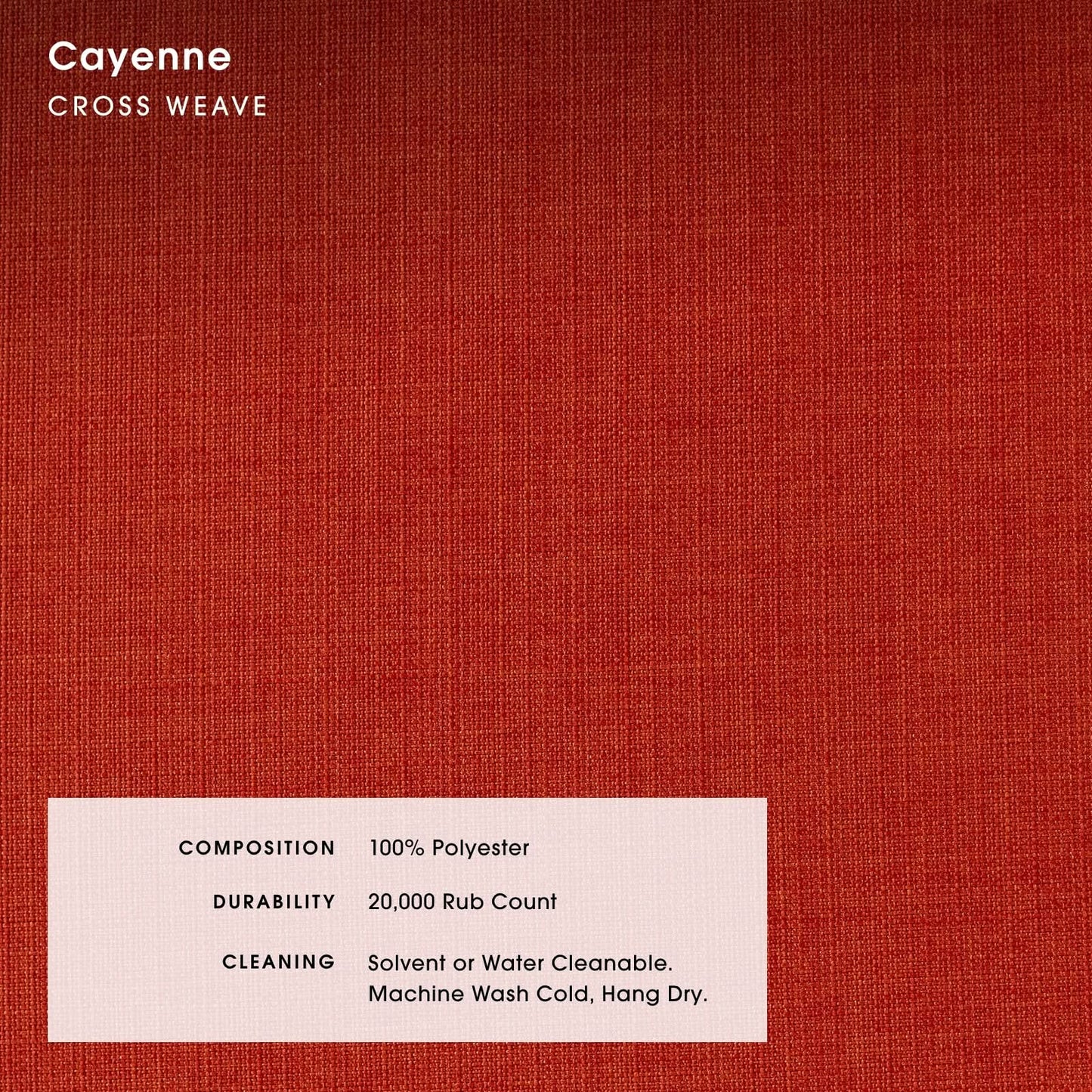 Slipcover Only - Modular Bondi Ottoman in Cayenne