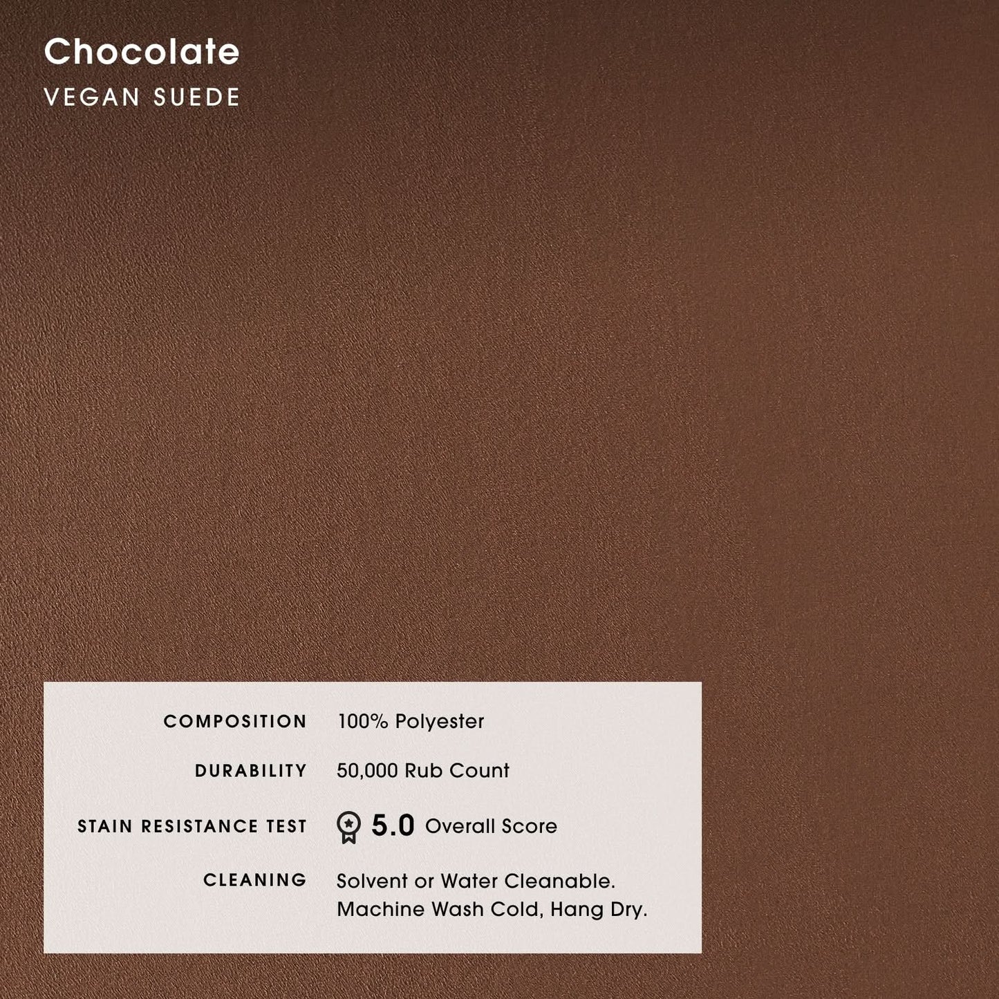 Modular Bondi Latte 2-Seater Sectional in Chocolate | Memory Foam Blend