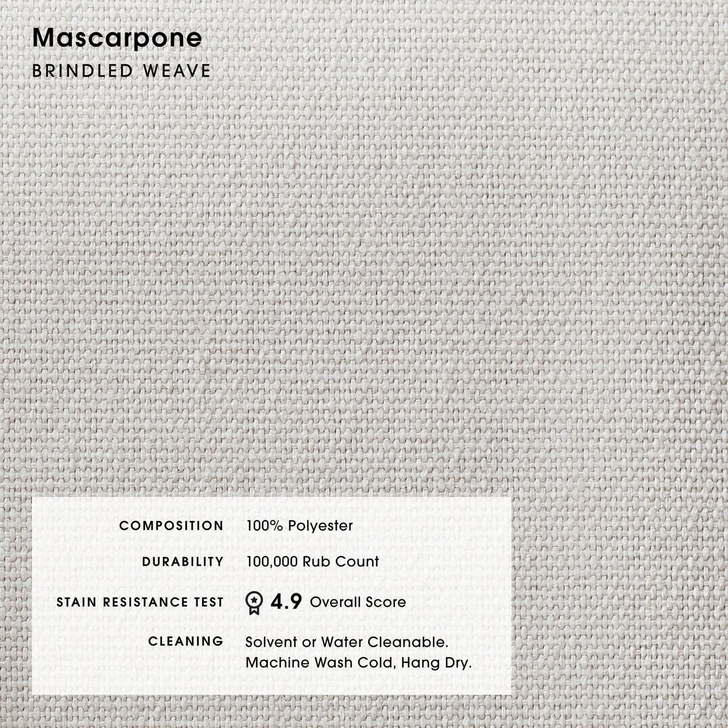 Slipcover Only - Modular Bondi 4-Seater Sofa in Mascarpone