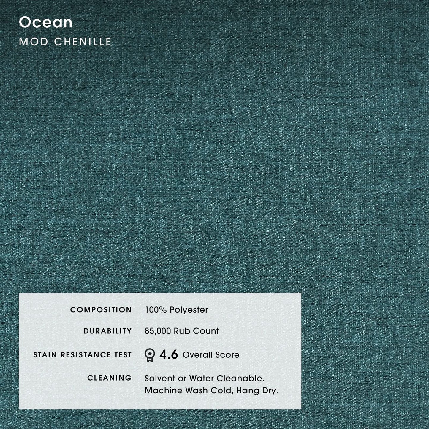 Slipcover Only - Modular Bondi 4-Seater Sectional in Ocean