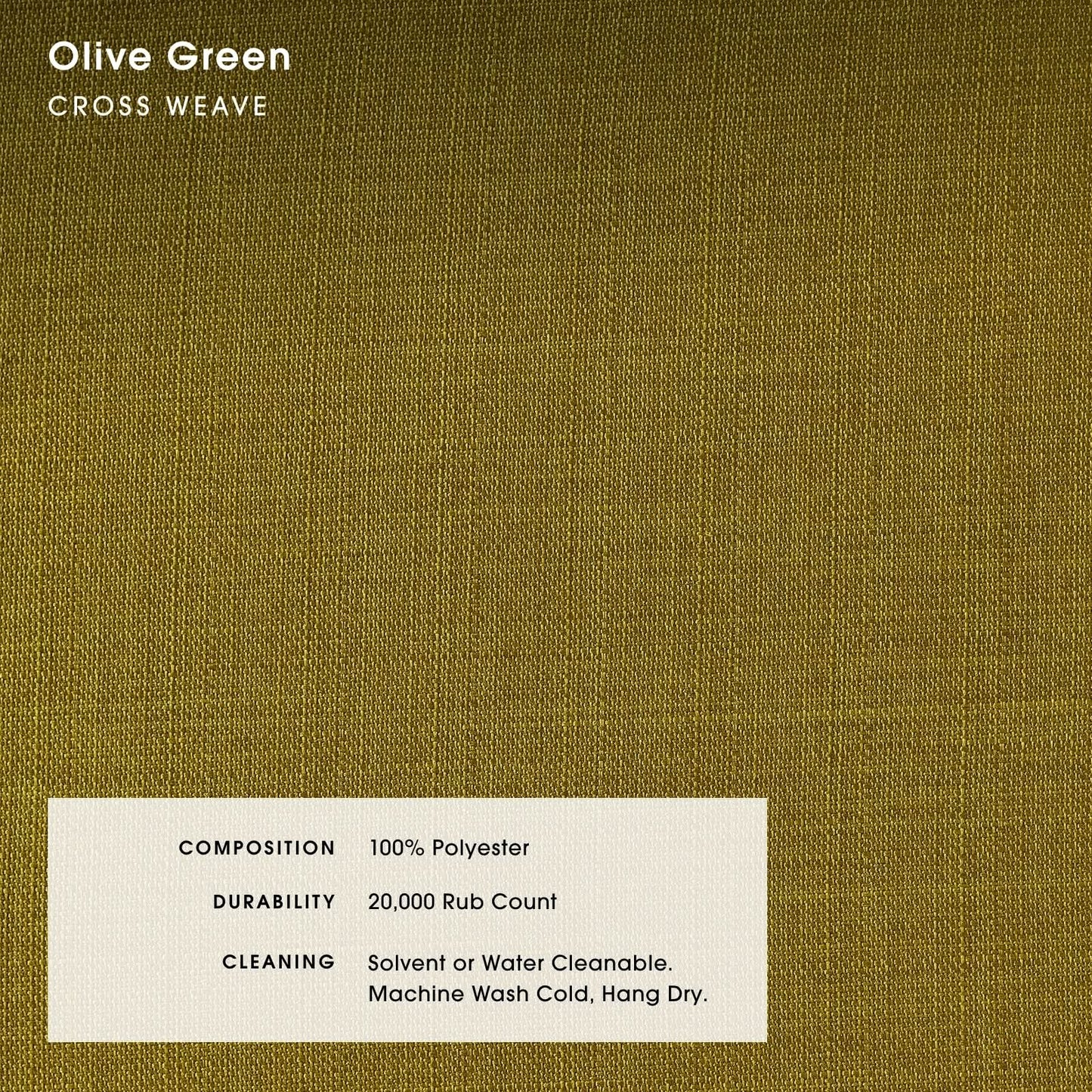 Slipcover Only - Modular Bondi 4-Seater Sofa in Olive Green