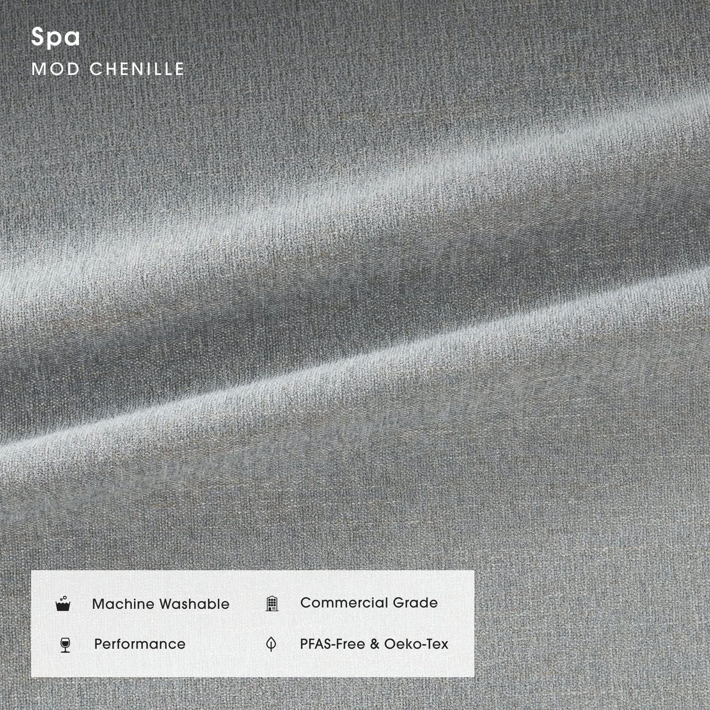 Slipcover Only - Modular Bondi 5-Seater Corner Sectional in Spa