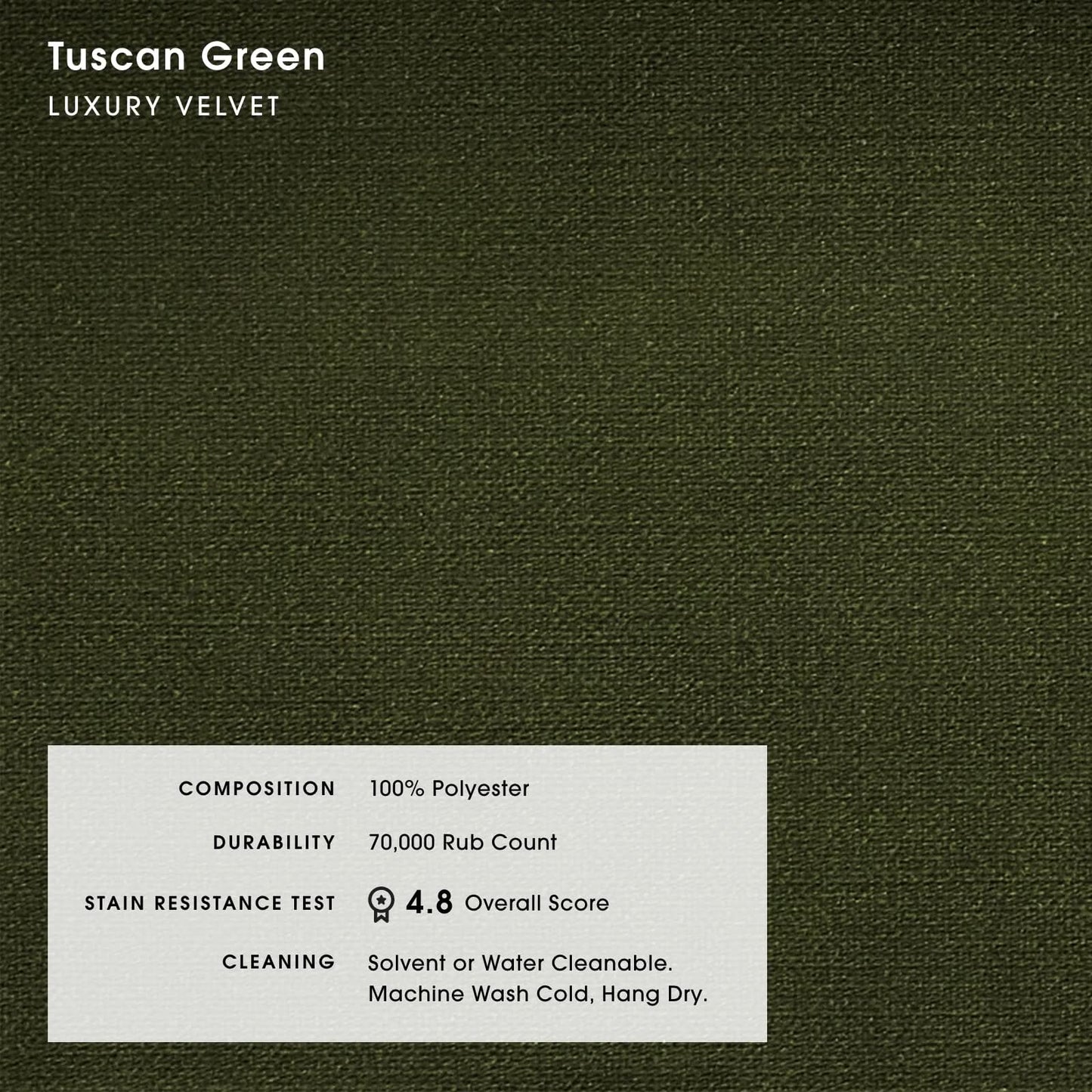 Slipcover Only - Modular Bondi Ottoman in Tuscan Green