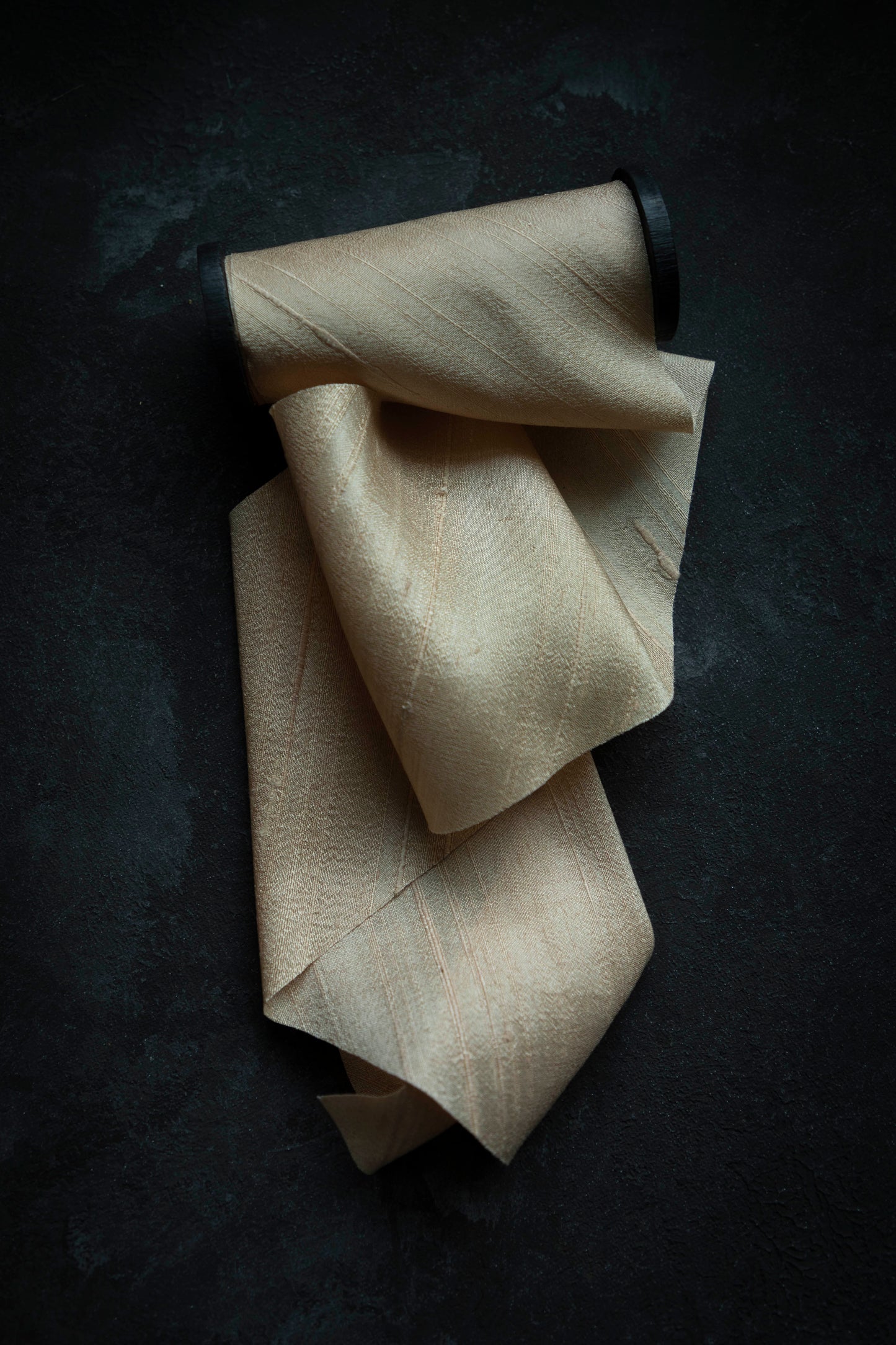 Peach {Dupioni} Silk Ribbon