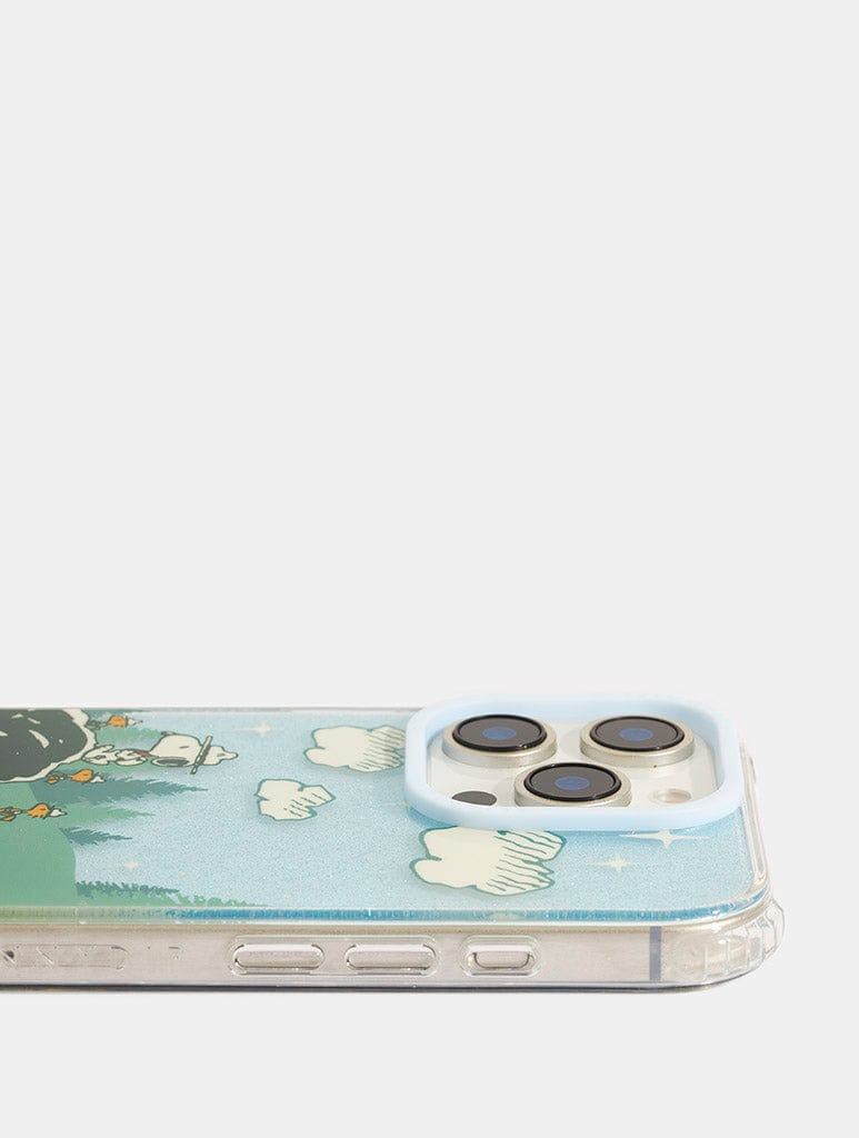 Peanuts x Skinnydip Happy Camper Snoopy Shock iPhone Case