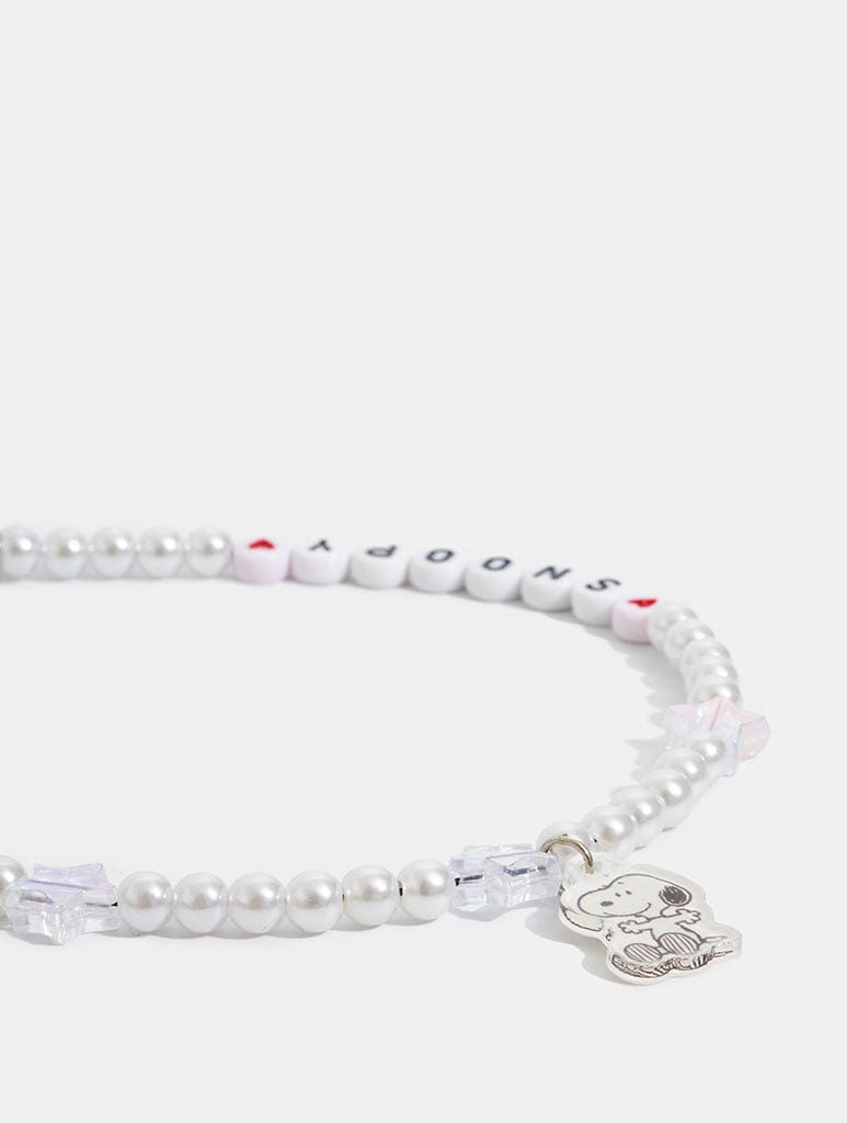 Peanuts x Skinnydip Snoopy Beaded Phone Strap