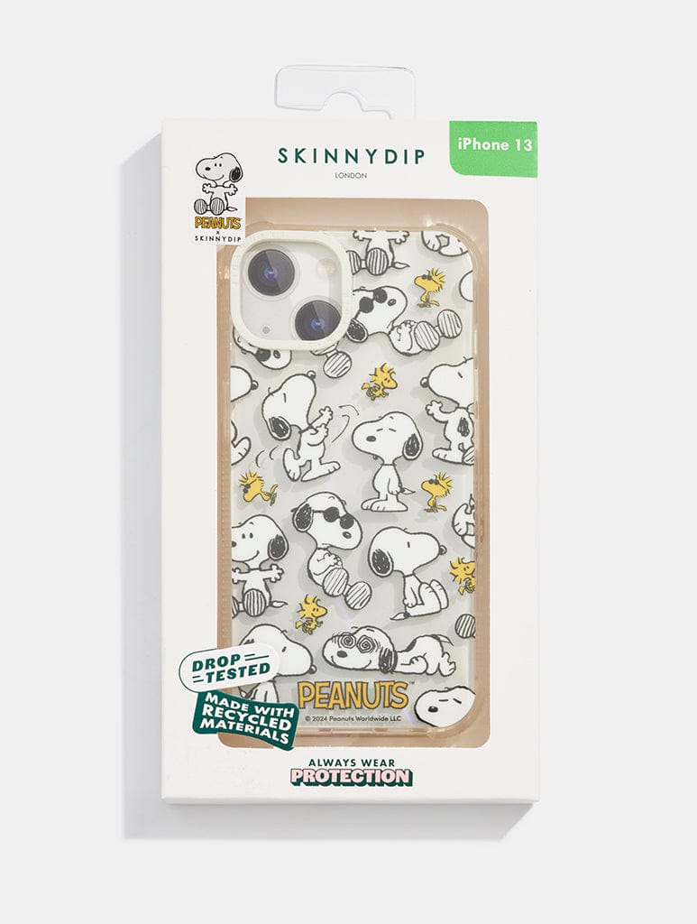 Peanuts x Skinnydip Snoopy Repeat Shock iPhone Case