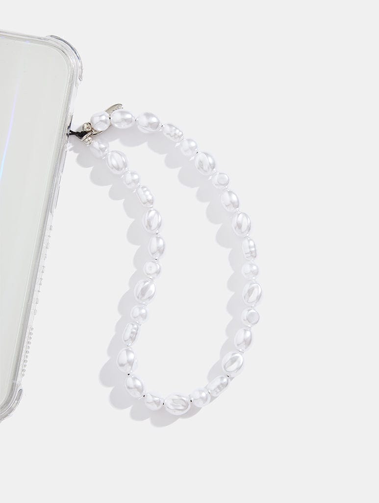 Pearl Beaded Phone Strap