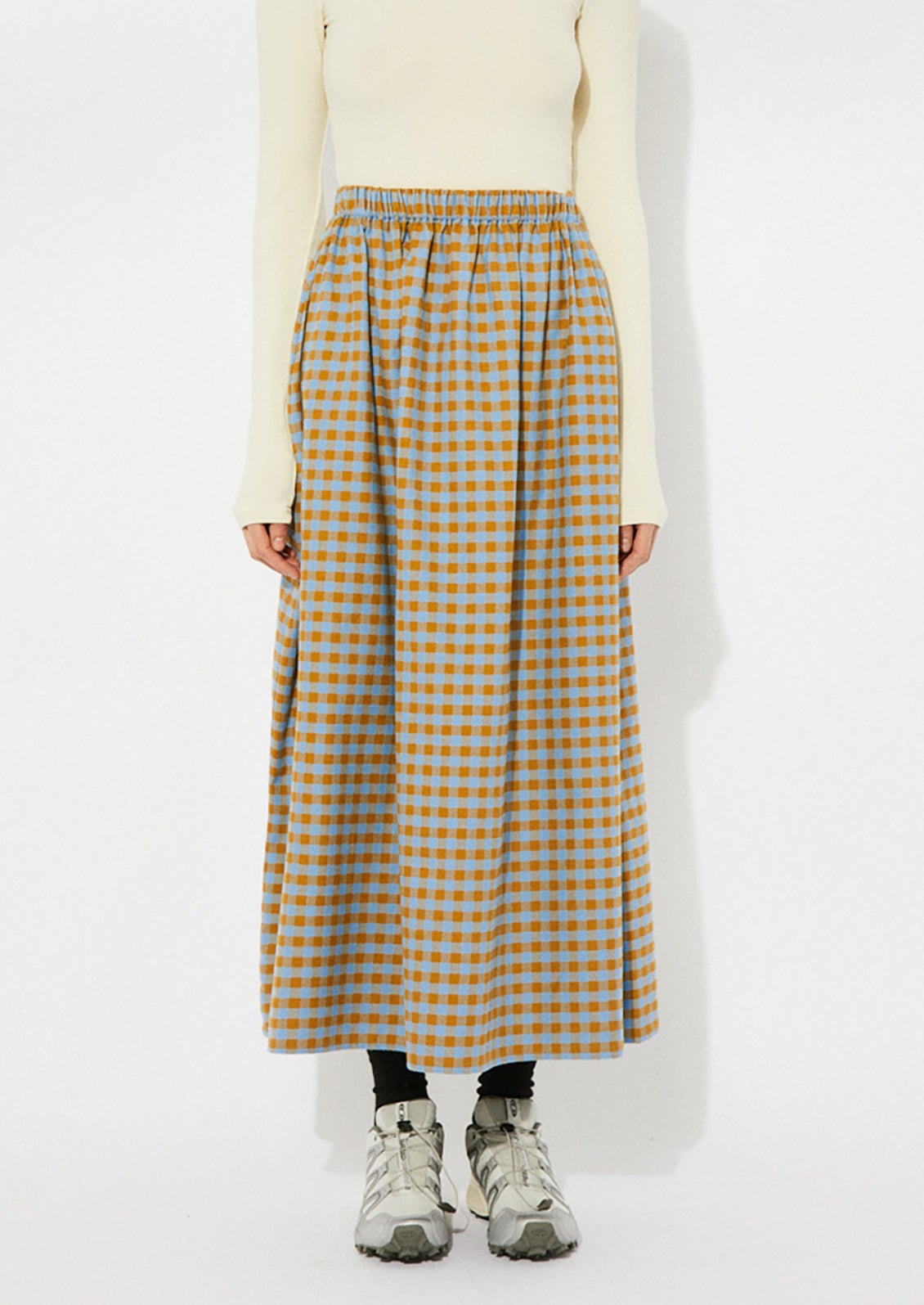 Pedra Gingham Skirt