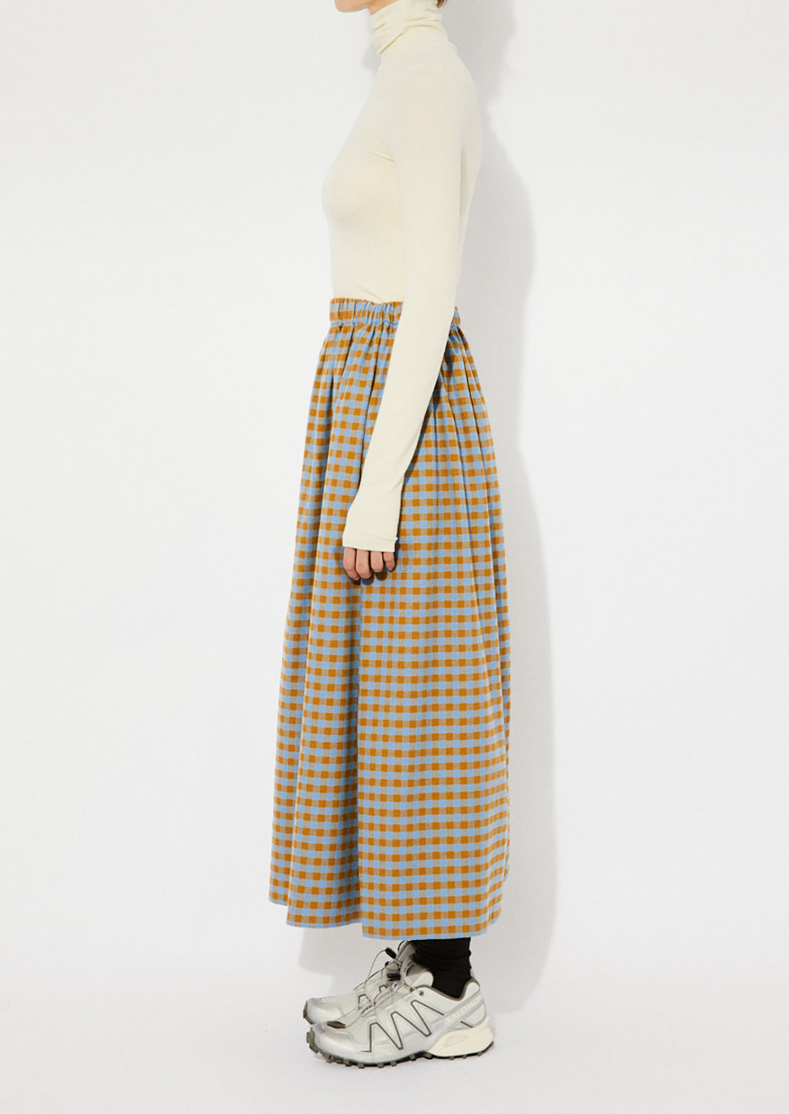 Pedra Gingham Skirt