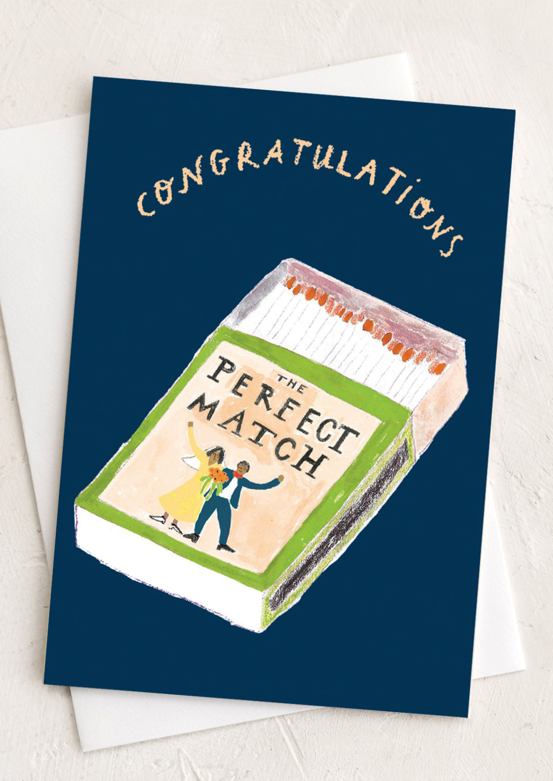 Perfect Match Congratulations Card
