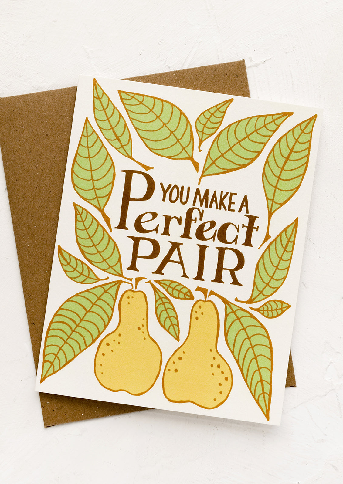 You Make A Perfect Pair Card