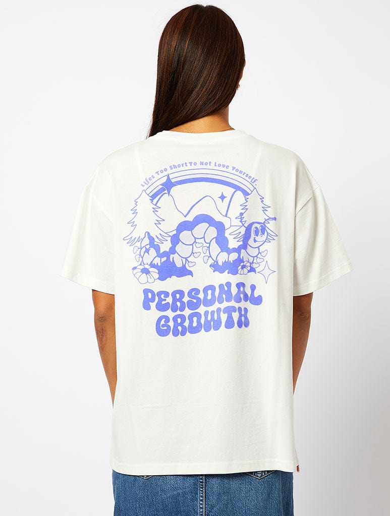 Personal Growth T-Shirt in Ecru