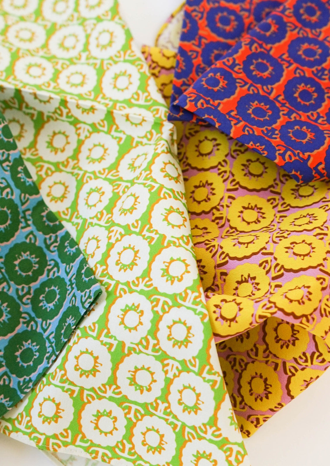 Primary Garden Napkin Set