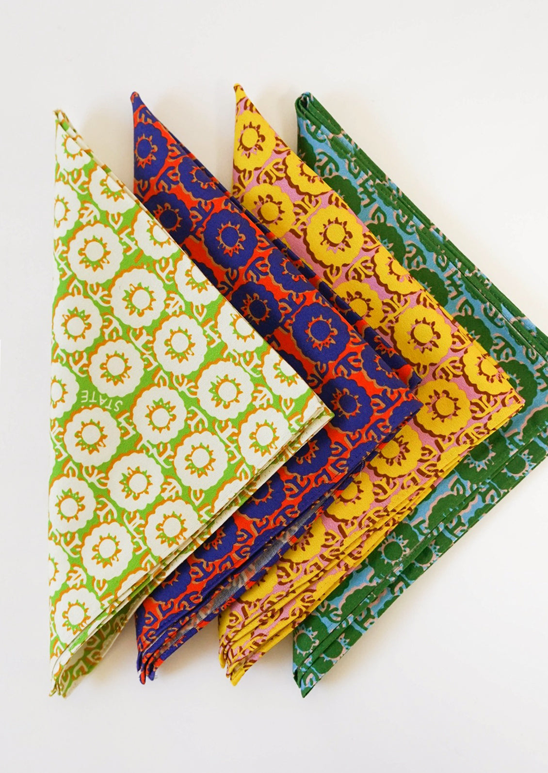Primary Garden Napkin Set