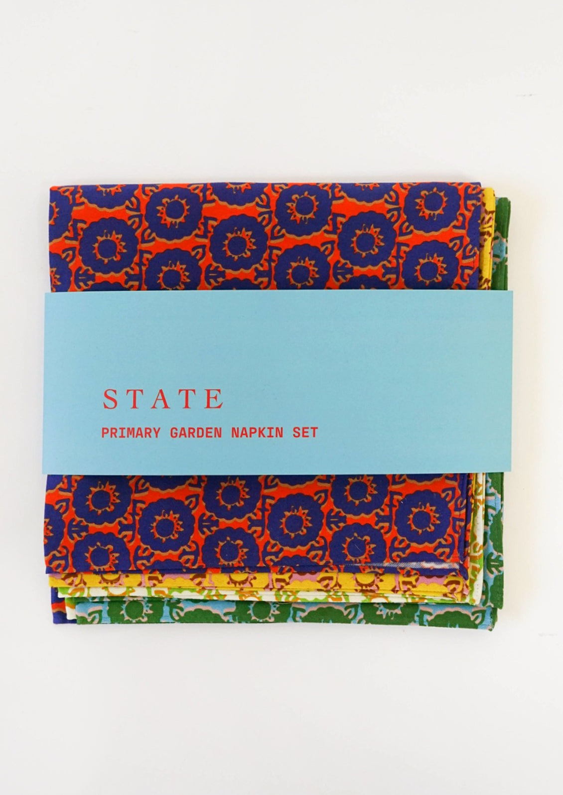 Primary Garden Napkin Set