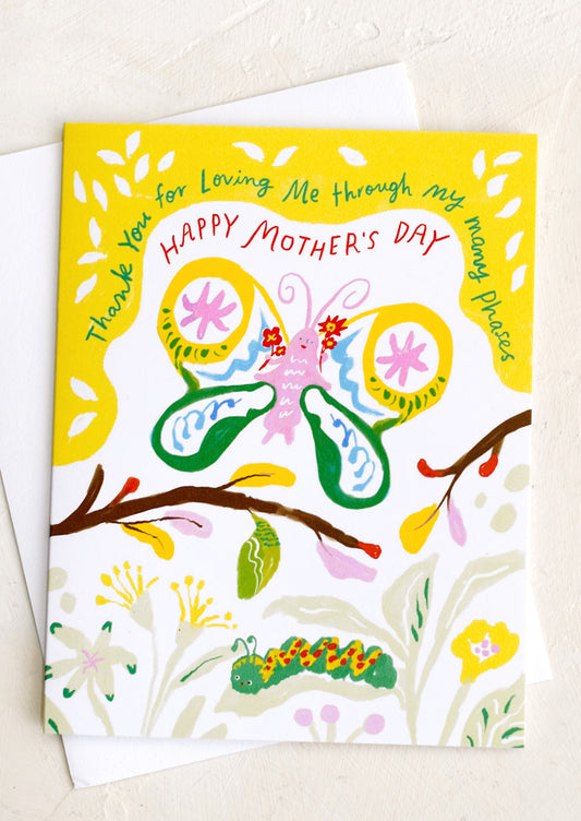 Butterfly Phases Mother's Day Card
