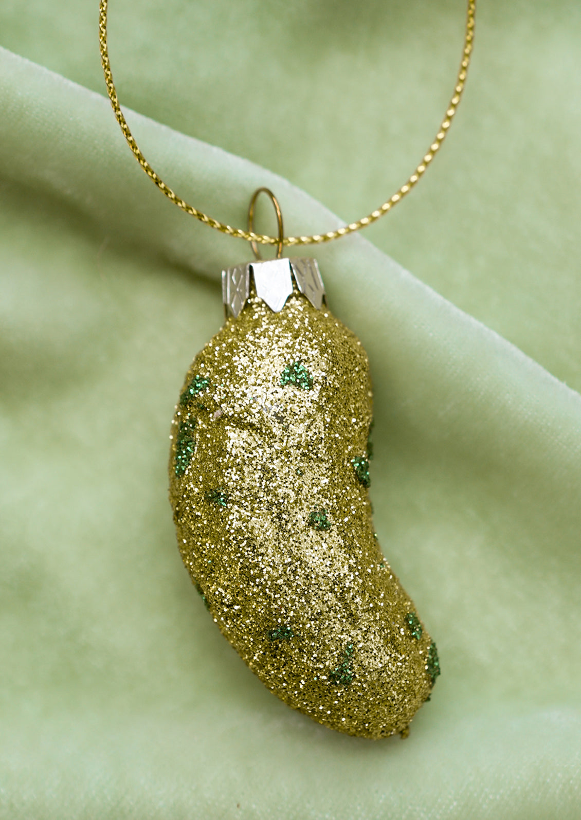 Tiny Pickle Ornament