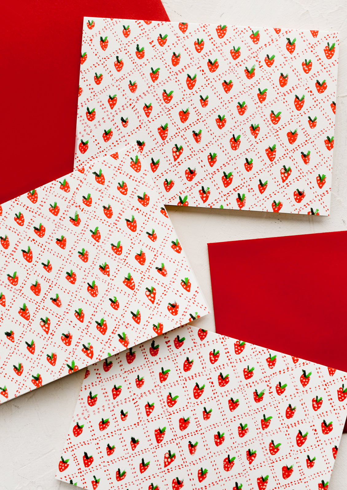 Picnic Strawberry All Purpose Card Set