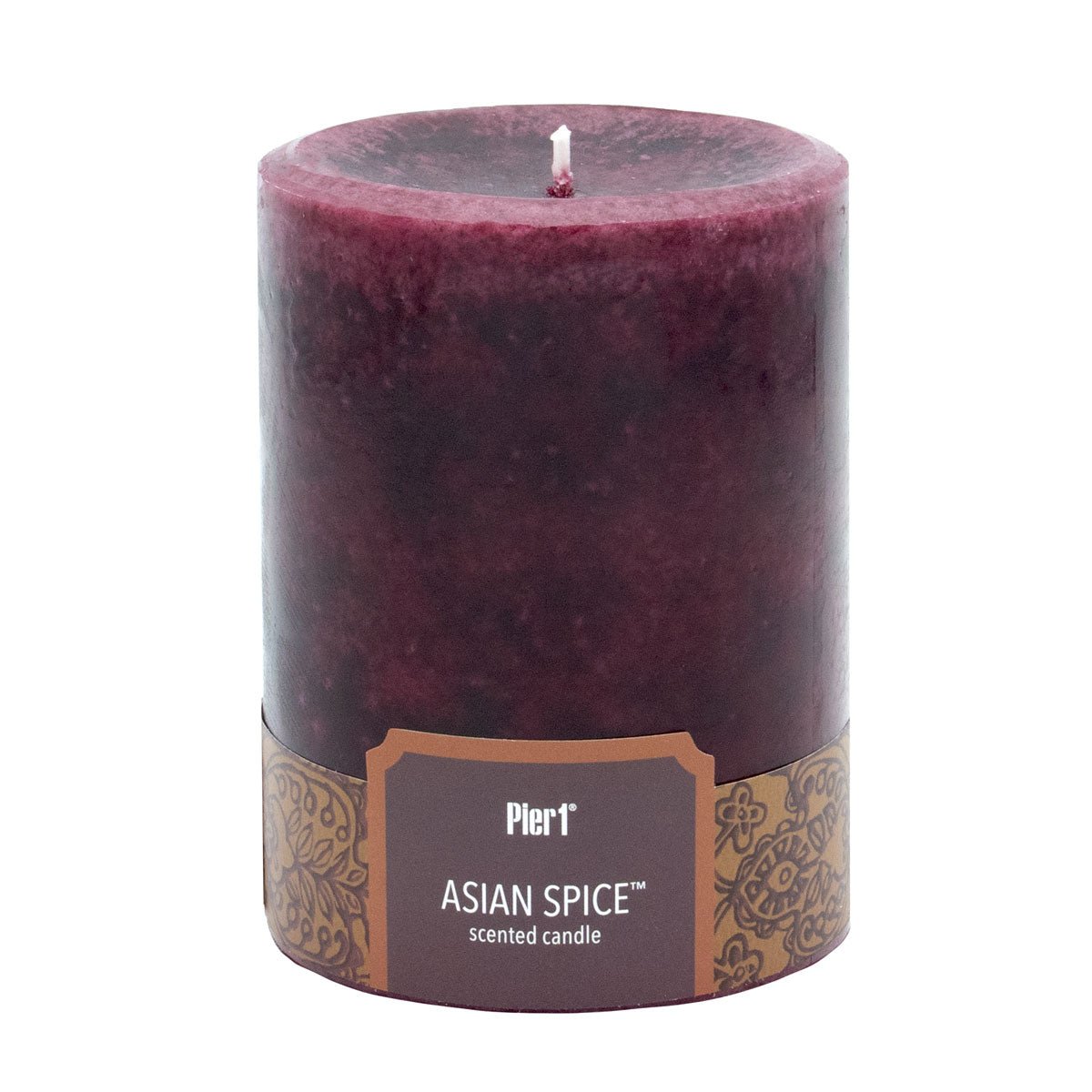 Pier 1 Asian Spice® 3x4 Solid Pillar Candle