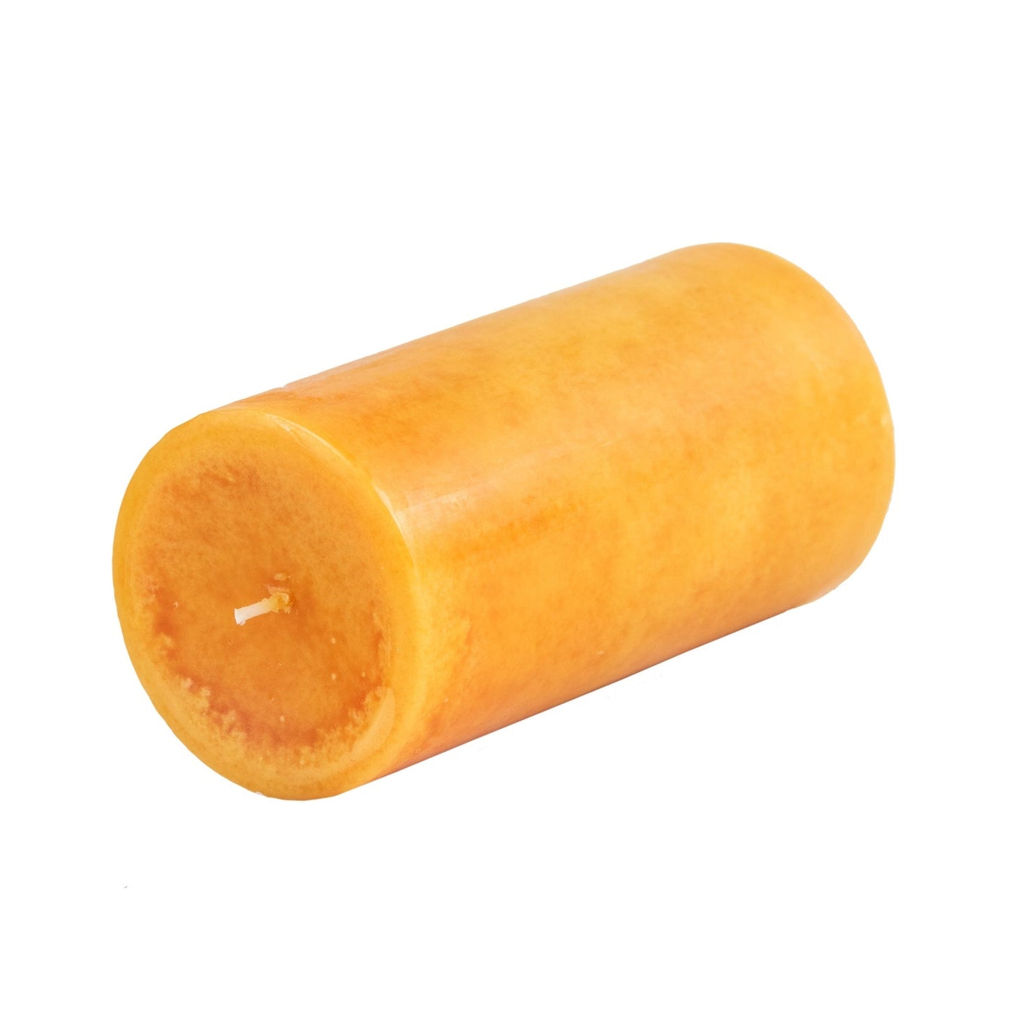 Pier 1 Ginger Peach® Mottled 3x6 Pillar Candle