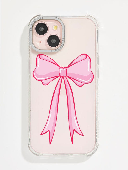 Pink Big Bow Shock iPhone Case