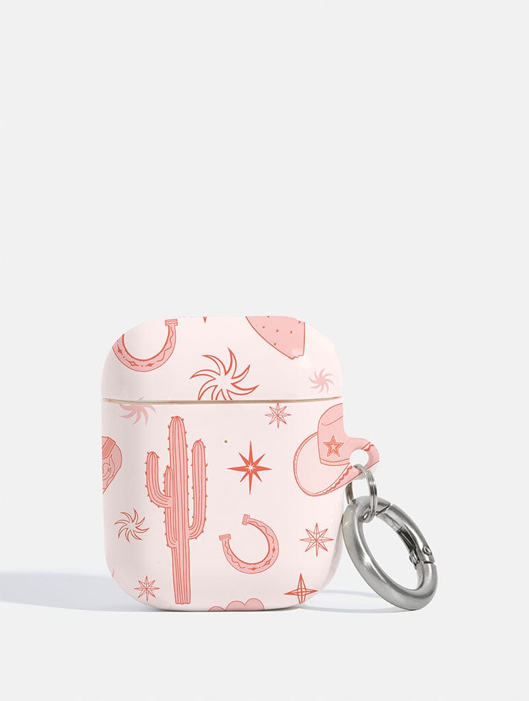 Pink Cowgirl AirPods Case