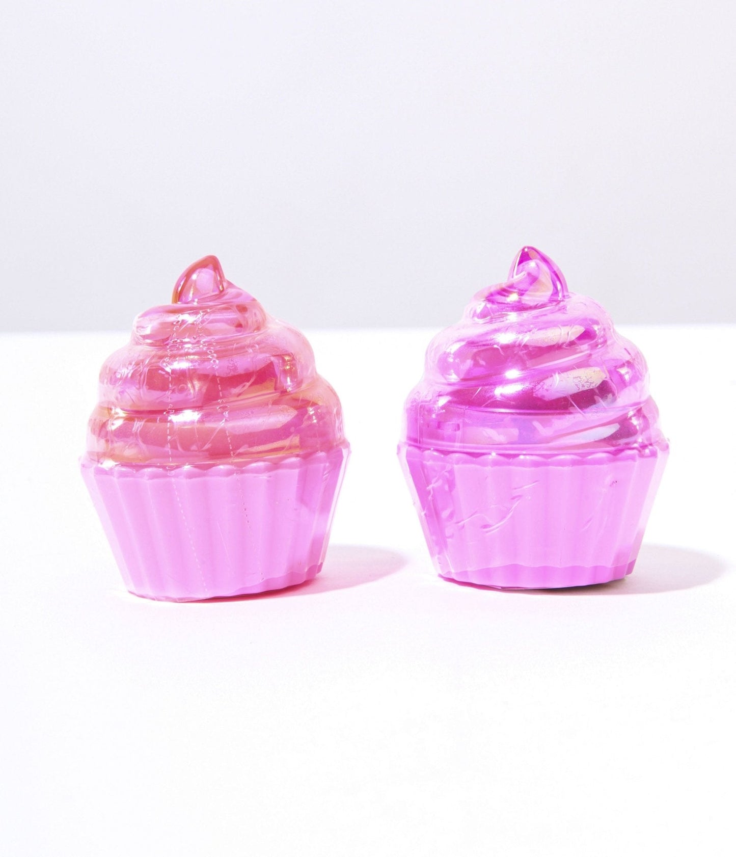 Pink & Purple Cupcake Lip Balm Set