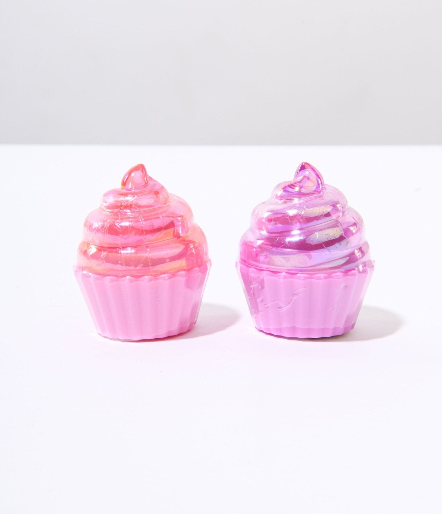 Pink & Purple Cupcake Lip Balm Set