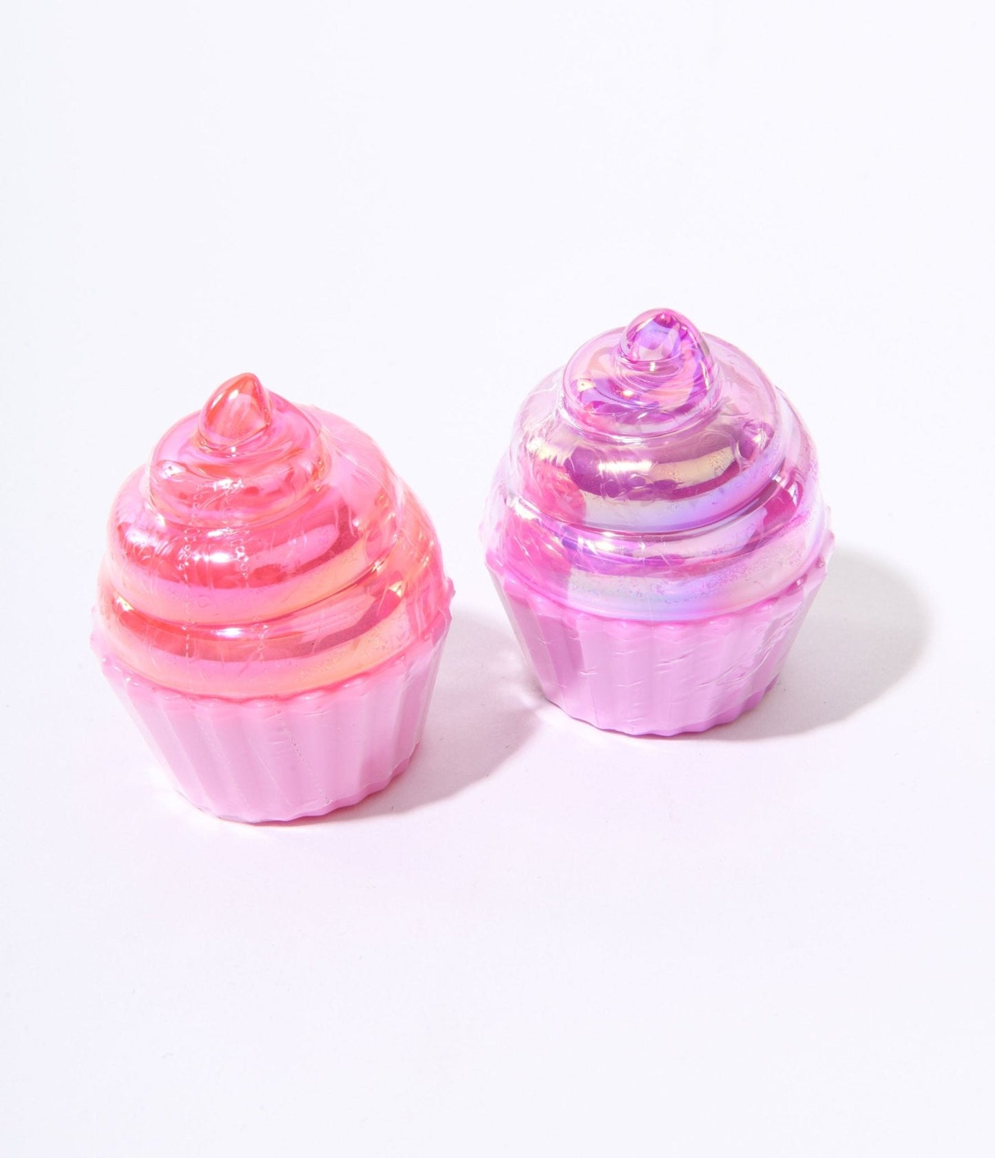 Pink & Purple Cupcake Lip Balm Set
