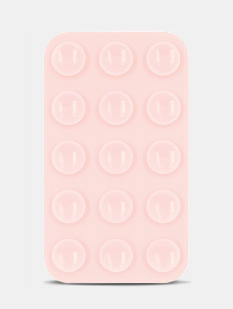 Pink Silicone Suction Cup Phone Holder