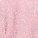 Pink & White Polka Dot Wrap Dress